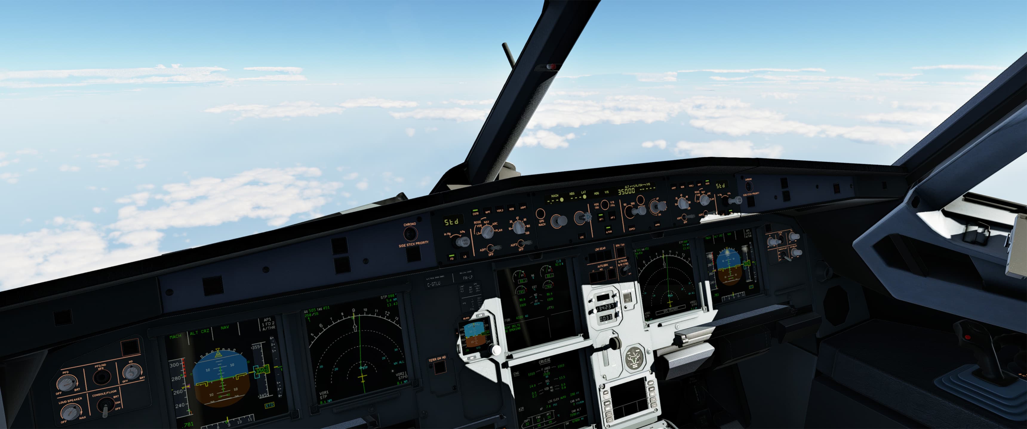 Cockpit A321
